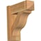 Ekena Millwork Funston Rough Sawn Arts and Crafts Outlooker, Western Red Cedar, 6"W x 16"D x 16"H OUT06X16X16FST03RWR - alternate 1